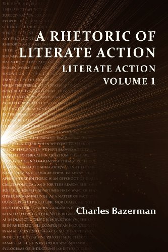 a rhetoric of literate action literate action volume 1 perspectives on writing
