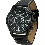 Jorg Gray JG6500-11 Men's Chronograph Black Bezel Watch