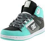 IMAGE OF DC Women's Rebound Hi Sneaker,Black/Cockatoo,9.5 M US