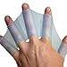 Polytree Silicone Swim Gear Fins Hand Webbed Flippers Training Glove (L)