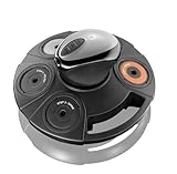 The Sharper Image Portable Electric Shoe Polisher, Black