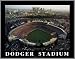 Los Angeles Dodgers - Dodger Stadium Aerial - Lg - Wood Mounted Poster Print