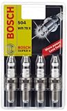 Produkt-Bild: Bosch 0242232804 Z&uuml;ndkerze Super 4 WR78X - KSN 504  - 4er Set