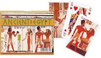 Ancient Egypt Playing Cards: 2 Deck Set