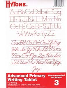 Amazon.com: Advanced Primary Writing Tablet (Grade 3): Office Products