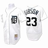 Detroit Tigers Authentic 1984 Kirk Gibson Home Jersey By Mitchell & Ness 36