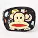 Paul Frank Wallet Change Purse Coin Pouch Black