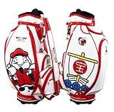 WIN WIN STYLE 大黒様／七福神 NEW キャディーバック CB-440 ホワイト／レッド