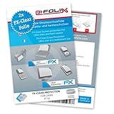 2 x atFoliX FX-Clear Displayschutzfolie für Casio IT-10 / IT10 - Displayschutz kristallklar! Höchste Qualität - Made in Germany!