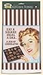 Ephemera Kitchen Towel Eat a Square Meal Daily--A Box of Chocolates
