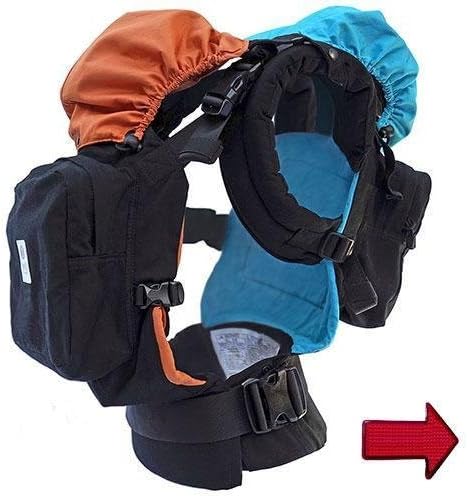 Twin Go Carrier with New Updated Buckles and LED Reflector Safety Light