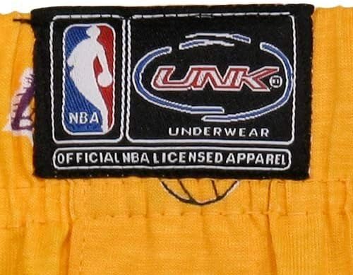 NBA Los Angeles Lakers Gold My Team Boxer Shorts (Medium)