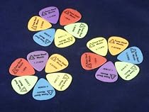 18 Soft Nylon Guitar Plectrums
