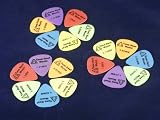 18 Soft Nylon Guitar Plectrums