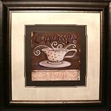 Cappuccino by Kate McRostie 28-Inch-by-28-Inch Framed Print