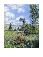 Especial Arte Lienzo Path in the poppies Multicolor