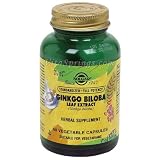 Solgar - Ginkgo Biloba Leaf Extract, 60 veggie caps