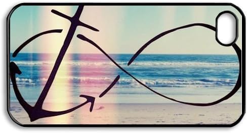 Infinity Anchor Hard Plastic Back Cover Skin for iphone 4 4s