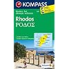 Rhodos 1 : 50 000: Wanderkarte mit Radrouten