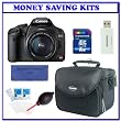 Canon EOS Rebel T1i 15.1 MP CMOS Digital SLR Camera w/ EF-S 18-55mm f/3.5-5.6 IS Lens + Willoughbys 8GB SDHC Basic Bundle Package