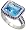 14k White Gold Ring 9/16