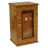 Birdseye Burl SEVEN 7 DRAWER TOWER HUMIDOR 225ct