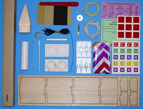 NewWay Flying Model Rocket Kit CUBIX