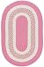 Braided Flowers Bay Area Rug 11' round Pink