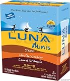Clif Bar Luna Mini Varitey Pack Bar for Women - Box of 18