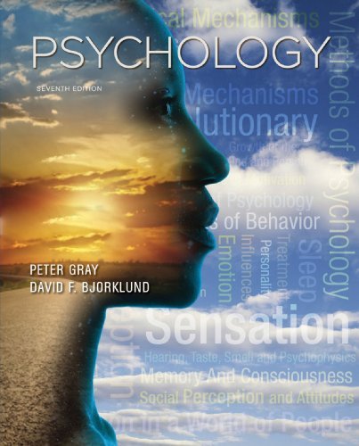 By Peter O. Gray Psychology (Seventh Edition)