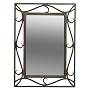 Rectangular Mirror in Wrought Iron
