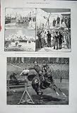 1880 DUKE CONNAUGHT ALBERT DOCKS HORSE TURKS HEAD ART