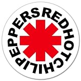 Red Hot Chili Peppers car bumper sticker decal 4" x 4"