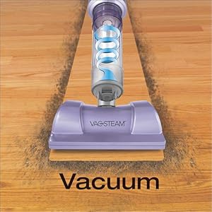 Shark® 2-in-1 Vac Then Steam™ Bagless Vacuum & Steam Mop PLUS 8 Premium Micro-fiber Steam Pads ($100+ Value)