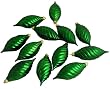 Club Pack of 12 Xmas Green Shatterproof Finial Christmas Ornaments 4.75"