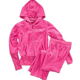 Puma Girls Velour Pants