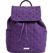 Vera Bradley Drawstring Backpack (Elderberry)
