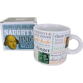 Shakespeare Naughty Mug with Quotes, Boxed Gift Set