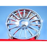 Chrylser Crossfire SRT6: Set of 4 genuine factory 18inch chrome wheels by L.A. Wheel and Tire