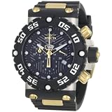 Best Buy Invicta Men’s 0654 Subaqua Collection Nitro Chronograph Black Polyurethane Watch Chronograph Watch Model