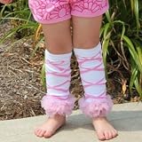 Sweet Legs” Baby & Toddler Tutu Chiffon Ruffle Leg Warmers – Ballet Light Pink