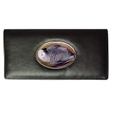 African Grey Parrot Long Wallet Billfold