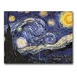 The Starry Night - Box Set of 12 Greeting Cards and Patterned Envelopes