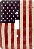 GE 51057 American Flag Single Switch Wall Plate