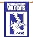 Large Banner Flag Northwestern University Wildcats