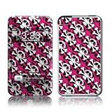 Skully Pink Design iPod touch Protector Skin Decal Sticker