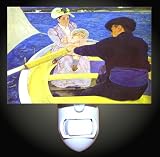 Boating Party by Cassatt Decorative Night Light