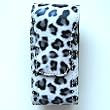 Motorola K1M/ K1/ W385 (*more*) Vertical Belt Clip Snow Leopard Carrying Case