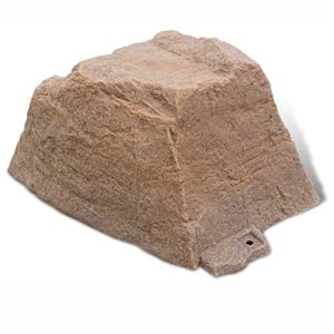 decorative septic outlets cleanouts artificial rock rocks garden