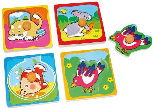 Imagen 2 de Puzzle para hacer animales de juego de 4